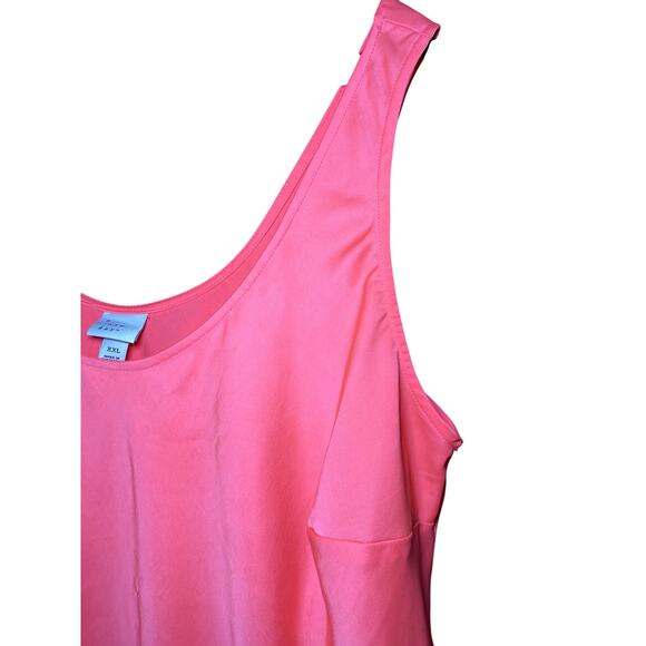 Neon Pink A New Day XXL Tank Top Blouse - Cute! - Picture 7 of 7